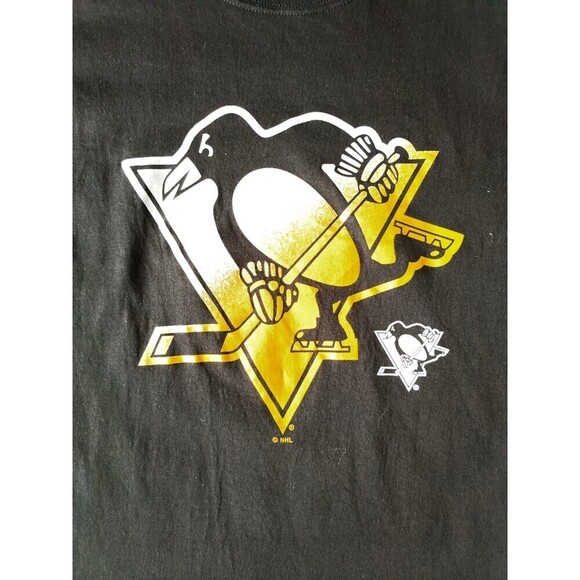 Pittsburgh Penguins T-Shirt Men's Small Black NHL Short Sleeve - Picture 2 of 6